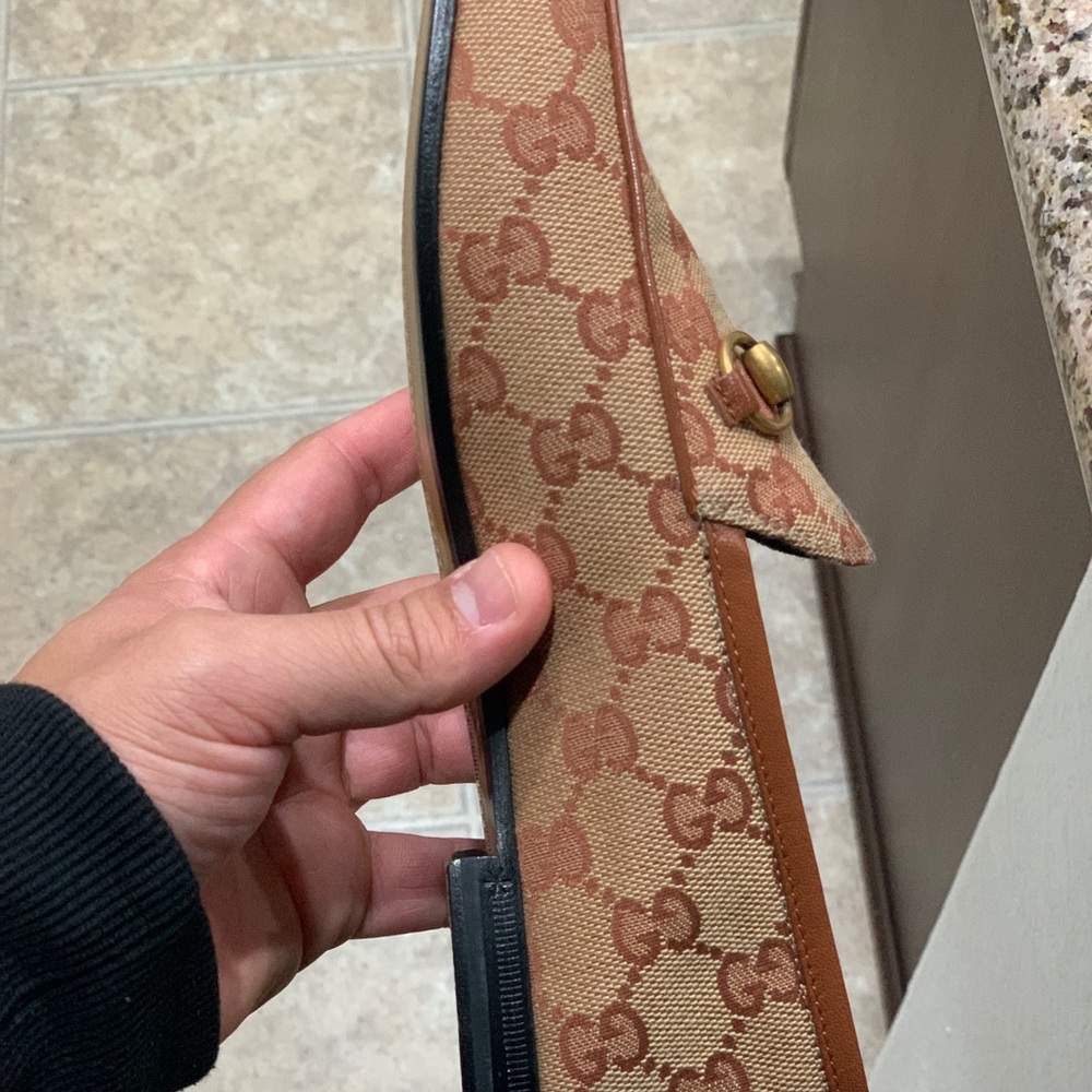 Gucci Jordaan GG canvas loafer Woman Size 38 - Picture 8 of 13
